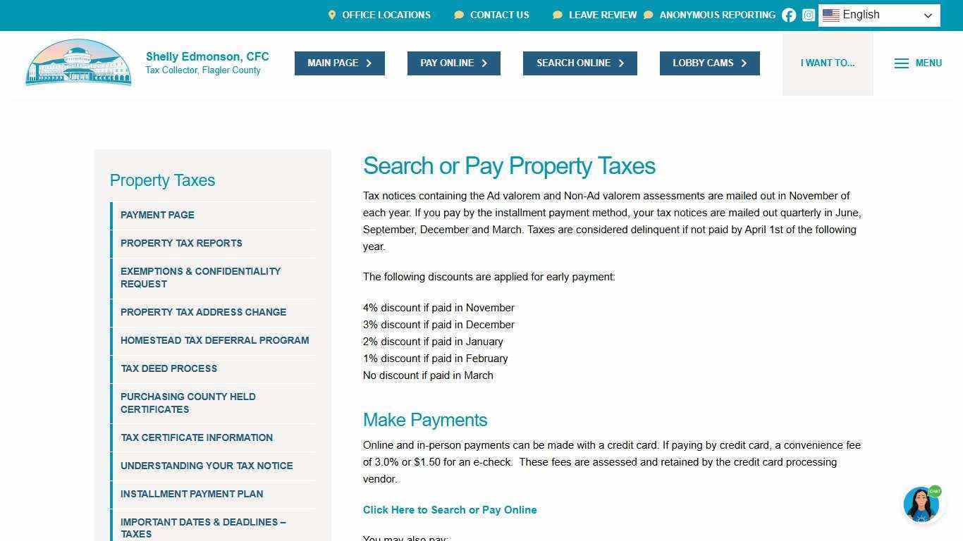Search or Pay Property Taxes - Flagler County Tax Collector